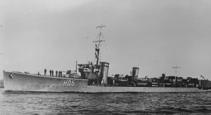 HMS Stormclouds class destroyer. 26 January 1927