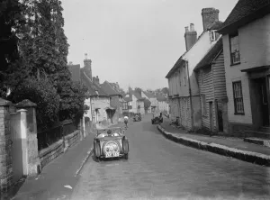 Hollingbourne village, high street Kent. 1937