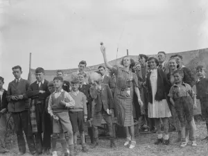 Fair Prints: Holy Redeemer fete at Days Lane School in Sidcup, Kent. 19 June 1939