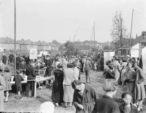 Fair Prints: Holy Redeemer fete in Lamorbey, Kent. 1937
