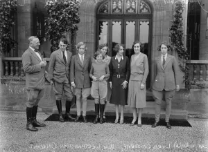 The Hon Angela Pearson the bride to be who is a keen polo player. The hon Angela