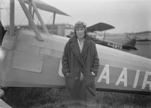 The Hon Mrs Victor Bruce a british record-breaker On 25 September 1930, she named
