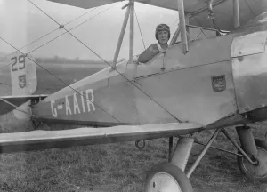 The Hon Mrs Victor Bruce a british record-breaker On 25 September 1930, she named