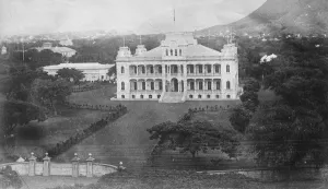 Honolulu The Executive building, formerly the residence of the King of the Sandwich
