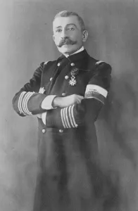Moustache Prints: Honoured by France. A new portrait of Pierre Loti, who has received the Grand