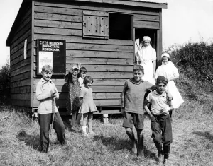 Hop Pickers Field dispensary, South Street near Faversham, Kent. It is provided by