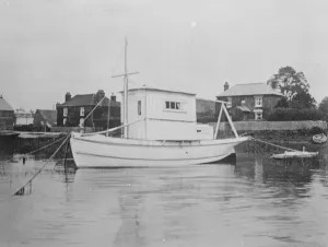 Home Prints: House Boat with a history formerly owned by Erskine Childers Dulcibella which once
