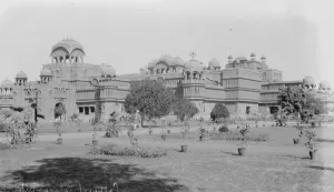 Indian Prints: HRH The Prince of Wales Indian Tour Lallgurh Palace, Bikaner 1922