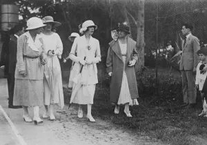 1920s 1920s 20s 20s Prints: HRH Princess Mafalda of Savoy, the second of King Victor and Queen Helena visiting