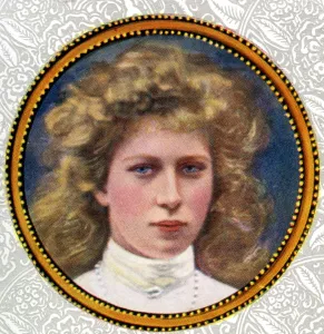 Head And Shoulders Prints: HRH Princess Mary (as the Princess Royal) - Mary of Teck (Victoria Mary Augusta