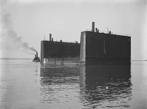 Framed Print : Huge German floating dock to assist in raising great German warship at Scapa Flow 12 Framed Print : Huge German floating dock to assist in raising great German warship at Scapa Flow 12
