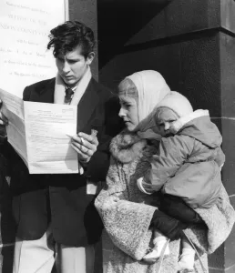 Living Conditions Prints: Hundreds of mortgage applicants went along to the County Hall to learn more about