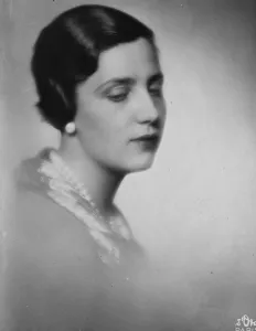 To hunt in England. Baroness James de Rothschild, one of Frances best known