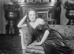 The Hunt the Slipper Ball at the savoy Miss Sonia Surovova in a fashionable
