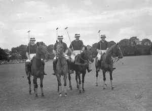 Polo Mallet Prints: Hurlingham- Texas Rangers versus Jaguars in Champion Cup Final Texas Rangers ( Winners )