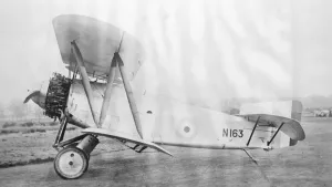 A Hush hush aeroplane Britains latest ships fighter, the Fairey Flycatcher