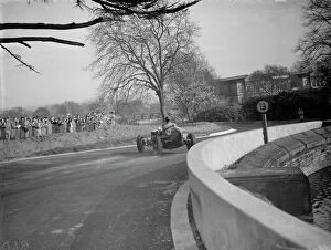 Road Collection: I F Connell ( E R A ) skids. 1938 Crystal palace