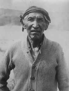 Indian charged with murder of 14 gold miners in 8 days. Sulky Bull a Navaho