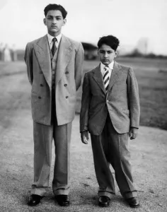 Indian Prints: Indian Princeses to Study in England Prince Mukaramjah Bahadur and Prince Muffakamjah