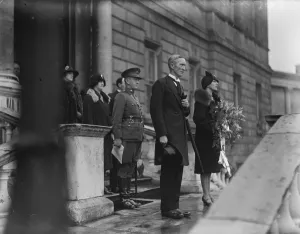 Installation of new Governor General of Irish Free state at Dublin. Mr McNeill