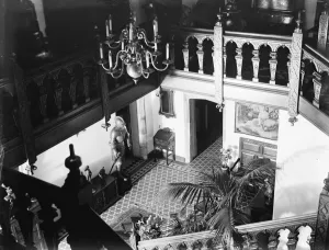 The interior of the Wheeler house in Farningham, Kent. 1936