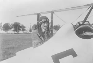 Goggles Prints: International Air Race M Lasne winner of the International race for the Deutsch