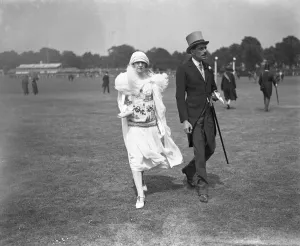 International polo match at the Hurlingham Club, London - the British Army versus