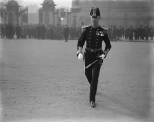 Walking Prints: Investiture at Buckingham Palace London Surgeon Rear Admiral Bett 9 February 1922