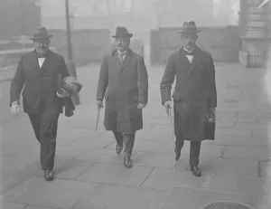 Ireland Irish Prints: The Irish Conference Mr O Higgins, Mr Griffiths and Mr Duggan the free state delegates