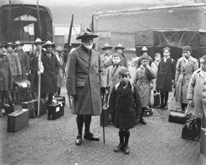 Irish scouts and cubs arrive in London for Saturdays great rally The Earl of Meath