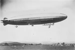 Two Italian dirigibles complete cruise to France and Southern spain The Esperia