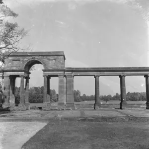 The Italian gardens at Hever Castle. 1938