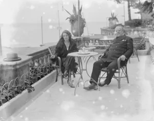 Father Prints: On the Italian Riviera - Santa Margherita Prince Giulo Scott Centurione and his