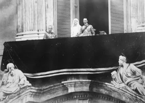 Italian Royal wedding. Princess Yolanda, eldest daughter of the King of Italy