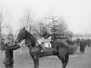 J Evans, Jockey 1924