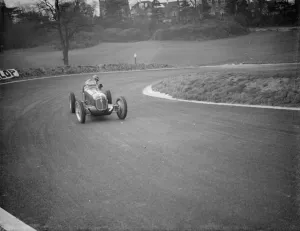 Race Car Prints: J R Wakefield in his Maserati. 1938 Crystal Palace