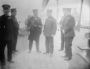Japanese Naval visit to England