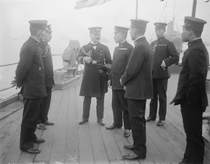 Japanese Naval visit to England