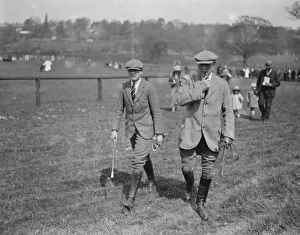 Show Collection: Jersey Cattle Show at Tunbridge Wells Sir John Blunt and his son 2 May 1923