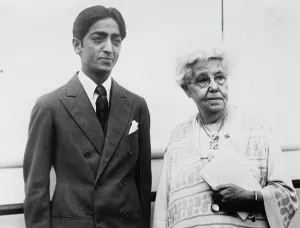 Young Prints: Jiddu Krishnamurti, the East Indian, who calls himself the New Messiah