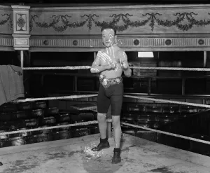 Johnny Curley Feather weight champion of Great Britain 1925