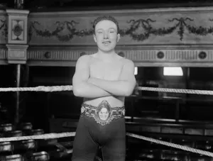 Johnny Curley Feather weight champion of Great Britain 1925