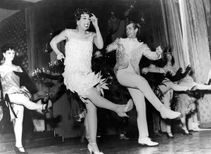 Celebration Prints: Josephine Baker in her new Revue Paris Mes Amours 1960 dance / dancing / party season