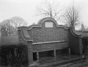 Bench Prints: Jubilee Gates in Rolvenden, Kent. 1937