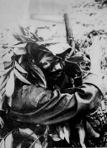 Jungle war in Laos: A Royal Laotian soldier