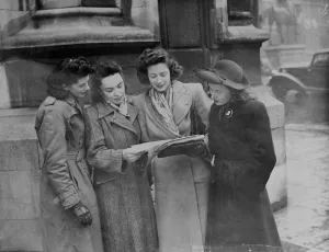 The Kangeroo Club - formed by the war brides of Australia servicemen who are awaiting