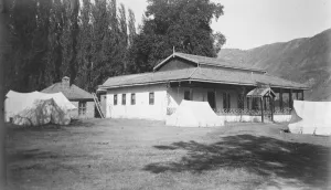Home Prints: Kashmir, India. The heir apparents ( to the Maharajah ) private rest house