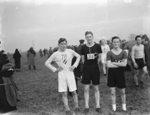 Kent Cross Country Championship Dartford. 1937