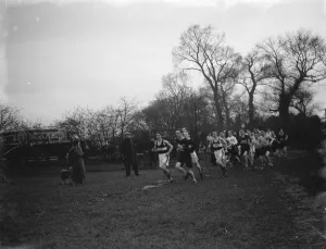 Kent Cross Country Championship Dartford. 1937