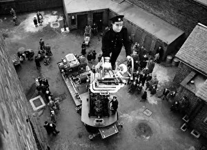 Fireman Collection: Kent Fire Brigade has an open day. In order that the public could bcome more familiar